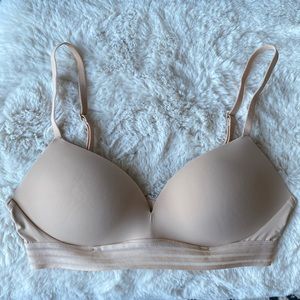Auden Push Up Wirefree Bra in nude 34B NEW, never used